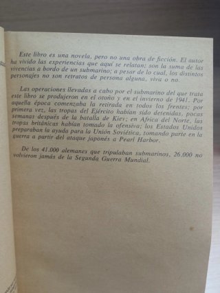 Submarino "Das boot" Segunda Guerra Mundial Marina