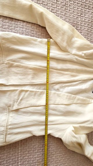 Chaqueta Zara Blanca Talla L