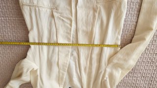 Chaqueta Zara Blanca Talla L