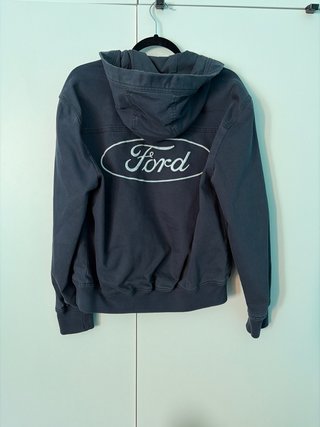 Chaqueta Hollister Ford Gris con Capucha