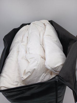 Deodar Edredón de plumón 220x240cm,edredón para Todo el año con 2930g de Relleno de plumón y Plumas,