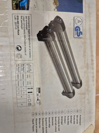 Portaesquís CRUX para coche