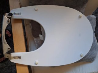 Tapa de bidé blanca de Roca