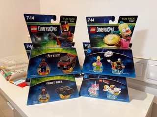 Conjunto di pacchetti Lego Dimensions