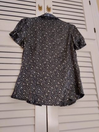 Camisa Mango manga corta estampada
