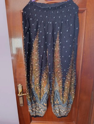 Pantalón étnico mujer talla única