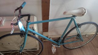 Bicicleta azul