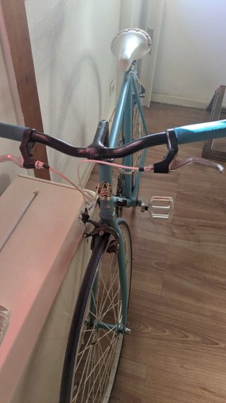 Bicicleta azul