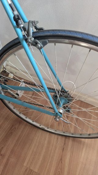 Bicicleta azul