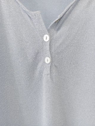 Jersey tirantes plateado S/M