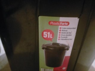 Lote 2 cubos basura 100L y 50L