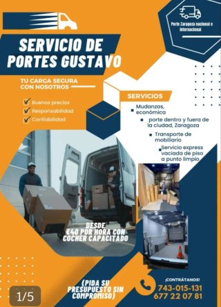 Portes y mudanzas