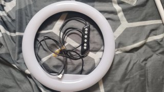 Aro de Luz LED RGB30 de 7 colores