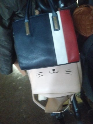 Bolsos Mujer Azul, Rosa, Rojo y Blanco