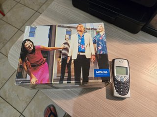 Nokia 8310 vintage argento con scatola