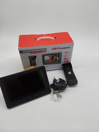 EURA VDP-45A3 Alpha Black, Negro, 1 Monitor