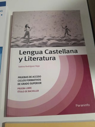 Libros pruebas de acceso ,grado superior