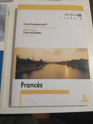Libros pruebas de acceso ,grado superior