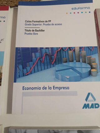 Libros pruebas de acceso ,grado superior