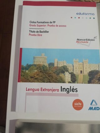 Libros pruebas de acceso ,grado superior