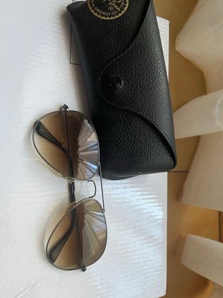 Gafas Ray-Ban Aviador Marrón Degradado 2 usos solo