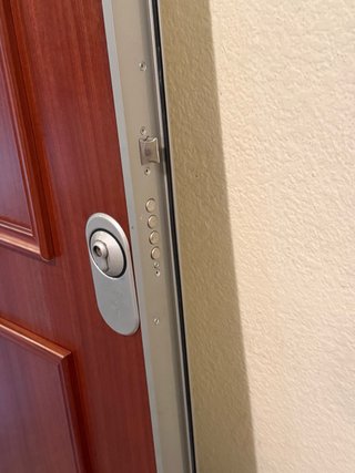Puerta blindada