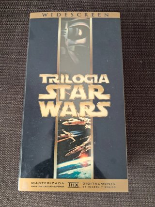 Trilogía Star Wars VHS Widescreen