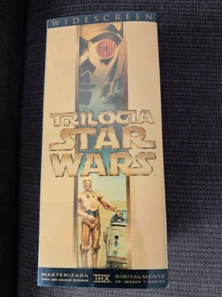Trilogía Star Wars VHS Widescreen