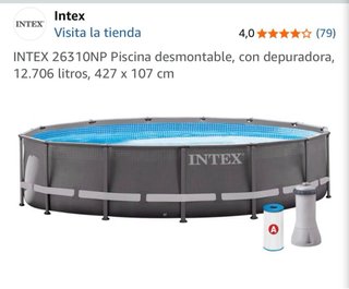 Piscina Intex Desmontable 427x107cm