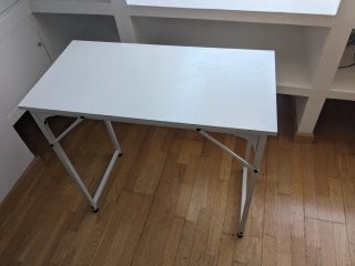 Mesa escritorio pequeña plegable