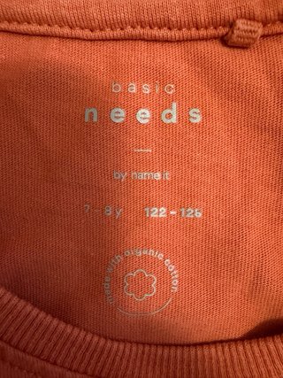 Maglia bimbo Name It 7-8 Y / Camiseta niño+Omaggio