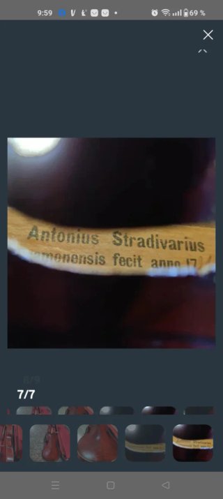 Violín Stradivarius Italiano 4/4