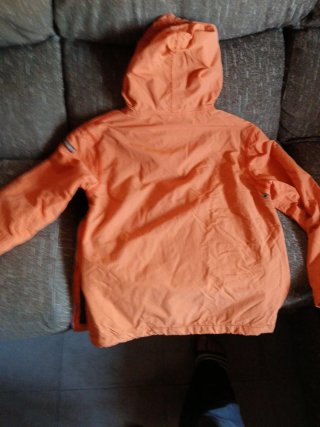 Chaqueta Napapijri Naranja y Azul