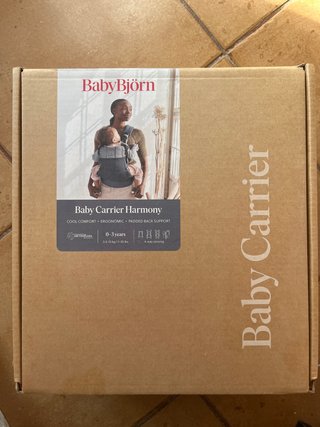 Mochila Portabebés BabyBjörn Harmony Azul Marino