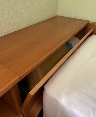 Conjunto cama nido individual y mueble almacenaje