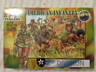 ITALERI Infantería Estadounidense 1/72