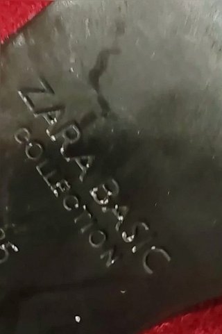 Stivali alti Zara 35 bordeaux / Stivaletti sopra il ginocchio...