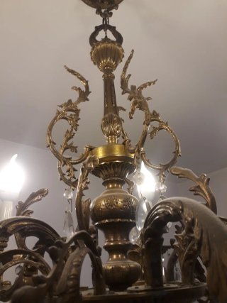 Làmpada de sostre tipus aranya