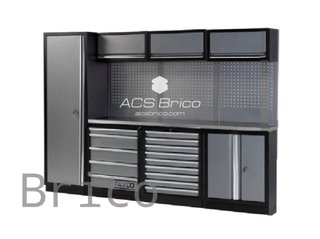 Conjunto Taller 4 Módulos S/Acero Inox Alyco 199010