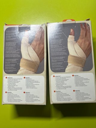 2 Tutori pollice Daumfix REF. 5006 Misura XL