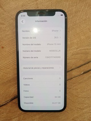 iPhone 12 Mini Midnight