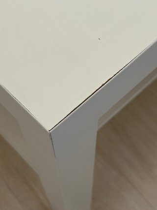 Set 2 Mesitas IKEA Lack Blancas