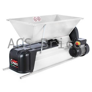 Despalilladora Chapa Motor Eléctrico - 0,75 kW- 1500 kg/h - 90x50 cm - Grifo
