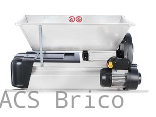 Despalilladora Chapa Motor Eléctrico - 0,75 kW- 1500 kg/h - 90x50 cm - Grifo