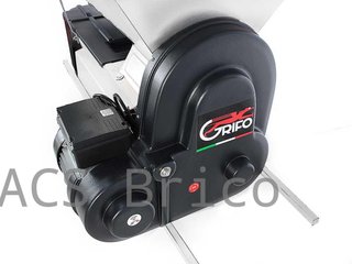 Despalilladora Chapa Motor Eléctrico - 0,75 kW- 1500 kg/h - 90x50 cm - Grifo