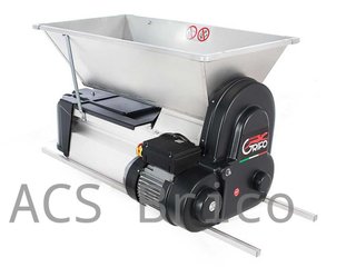 Despalilladora Chapa Motor Eléctrico - 0,75 kW- 1500 kg/h - 90x50 cm - Grifo