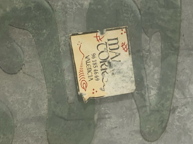 Relieve Fallero Metal Plateado