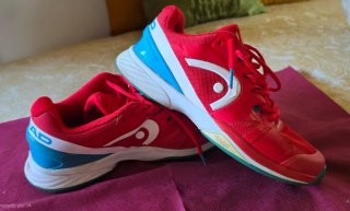 Zapatillas HEAD rojas y azules