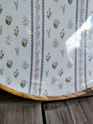 Salvamanteles de madera con diseño