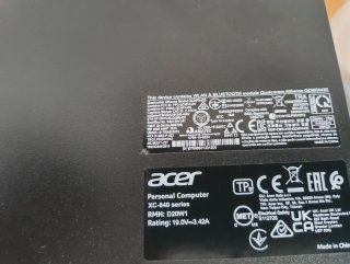 PC Sobremesa Acer Aspire XC-840 prácticamente nuev